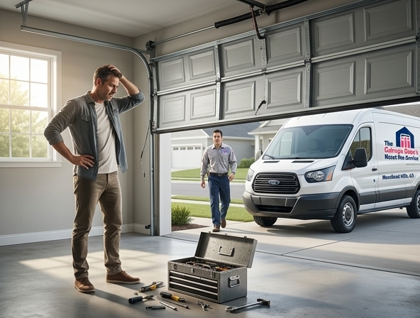 Garage Door Won't Open in Woodland Hills