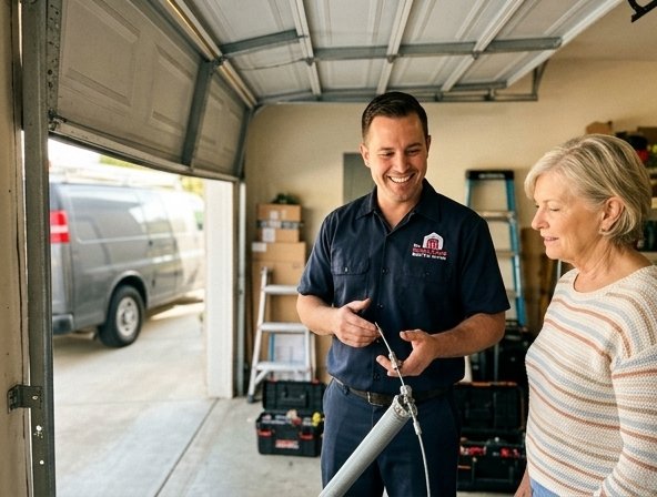 Professional Services Service in The Garage Door's Reset Pro Service